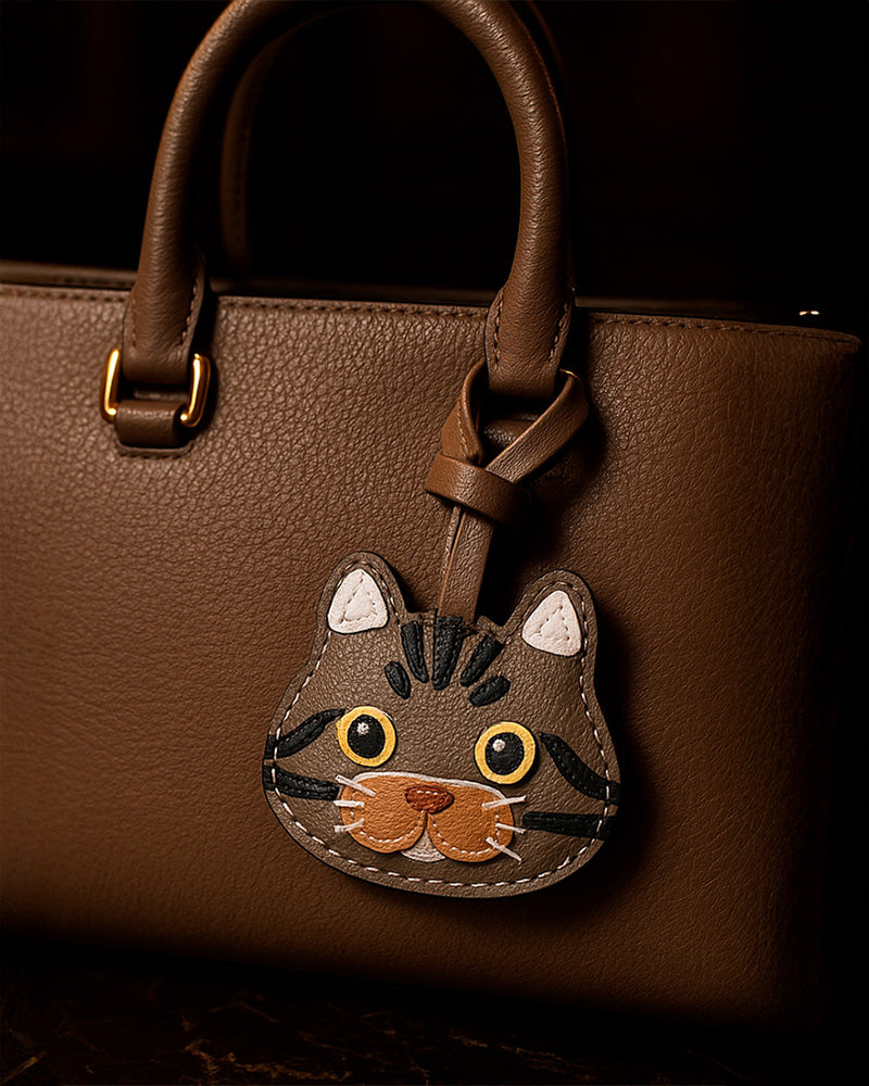 Bag Charm Gato Tigrado