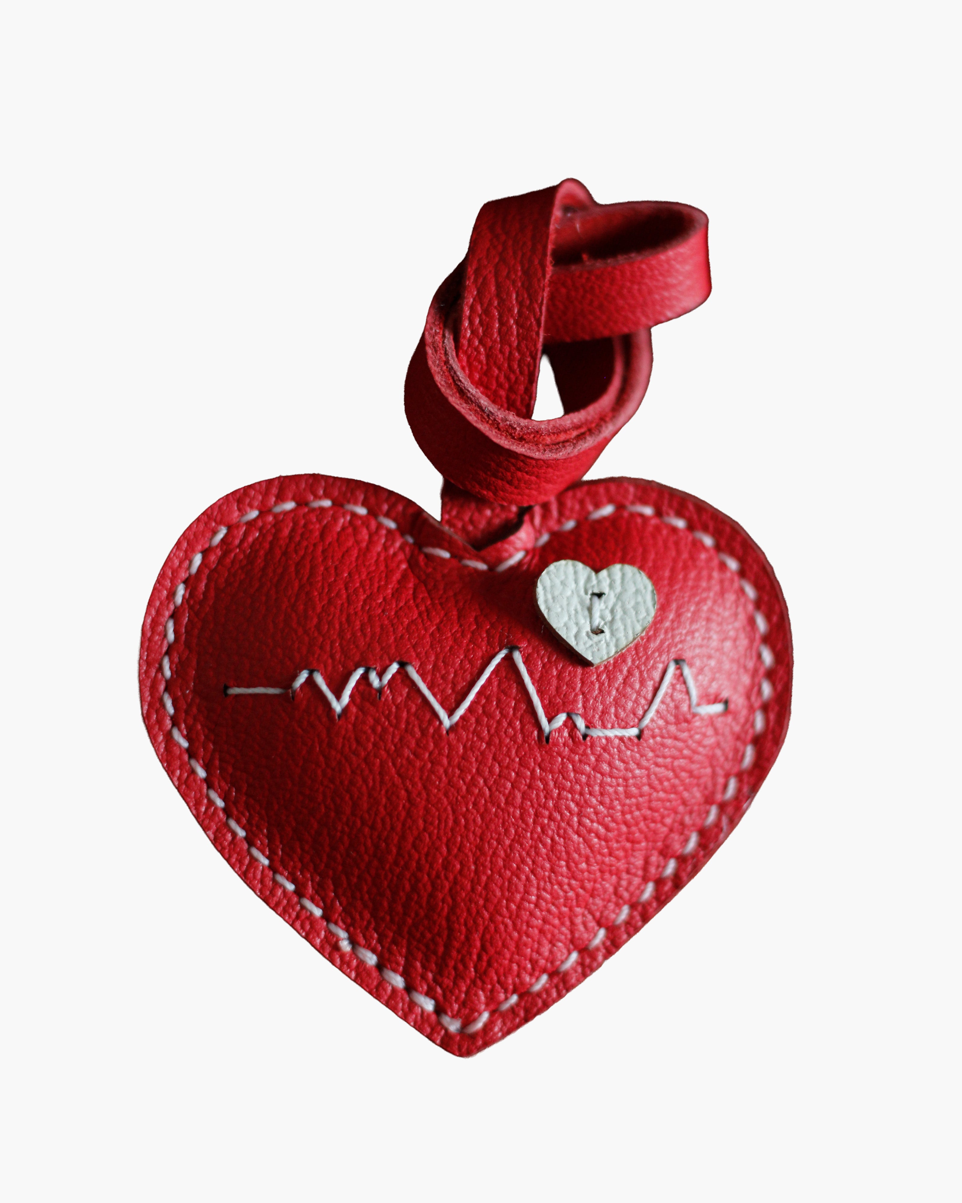 Bag Charm Coração Pulse