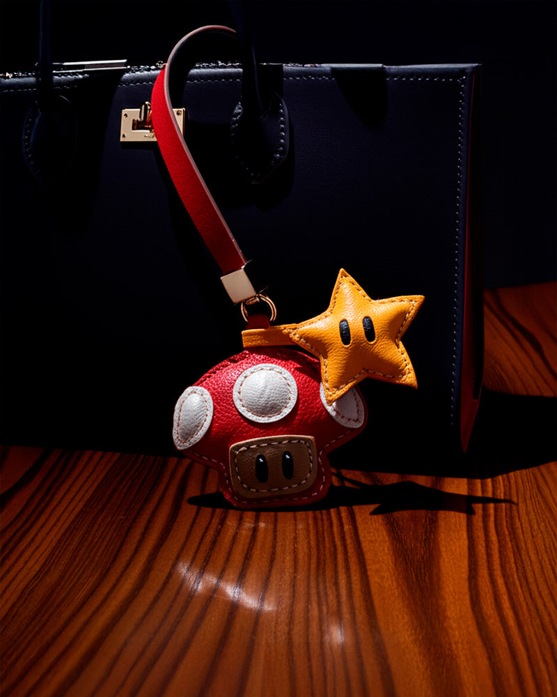 Bag Charm Cogumelo do Mário