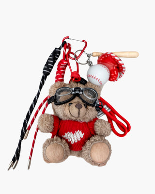 Bag Charm Ursinho de Óculos