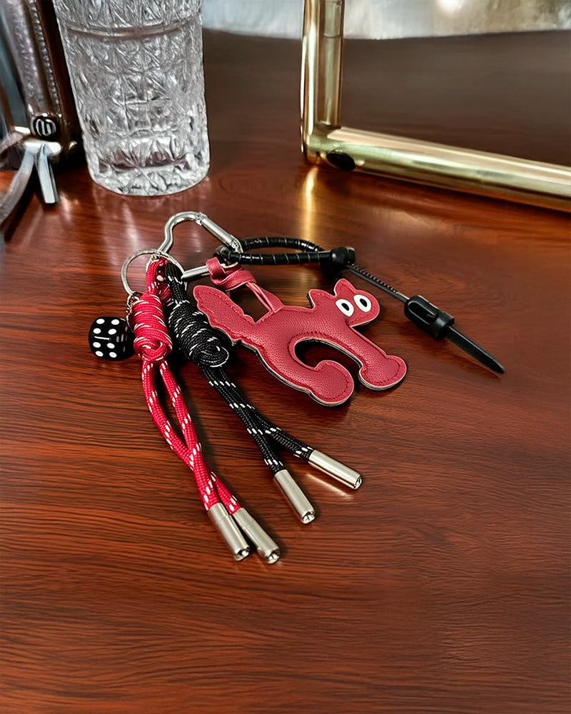 Bag Charm Gato Eriçado