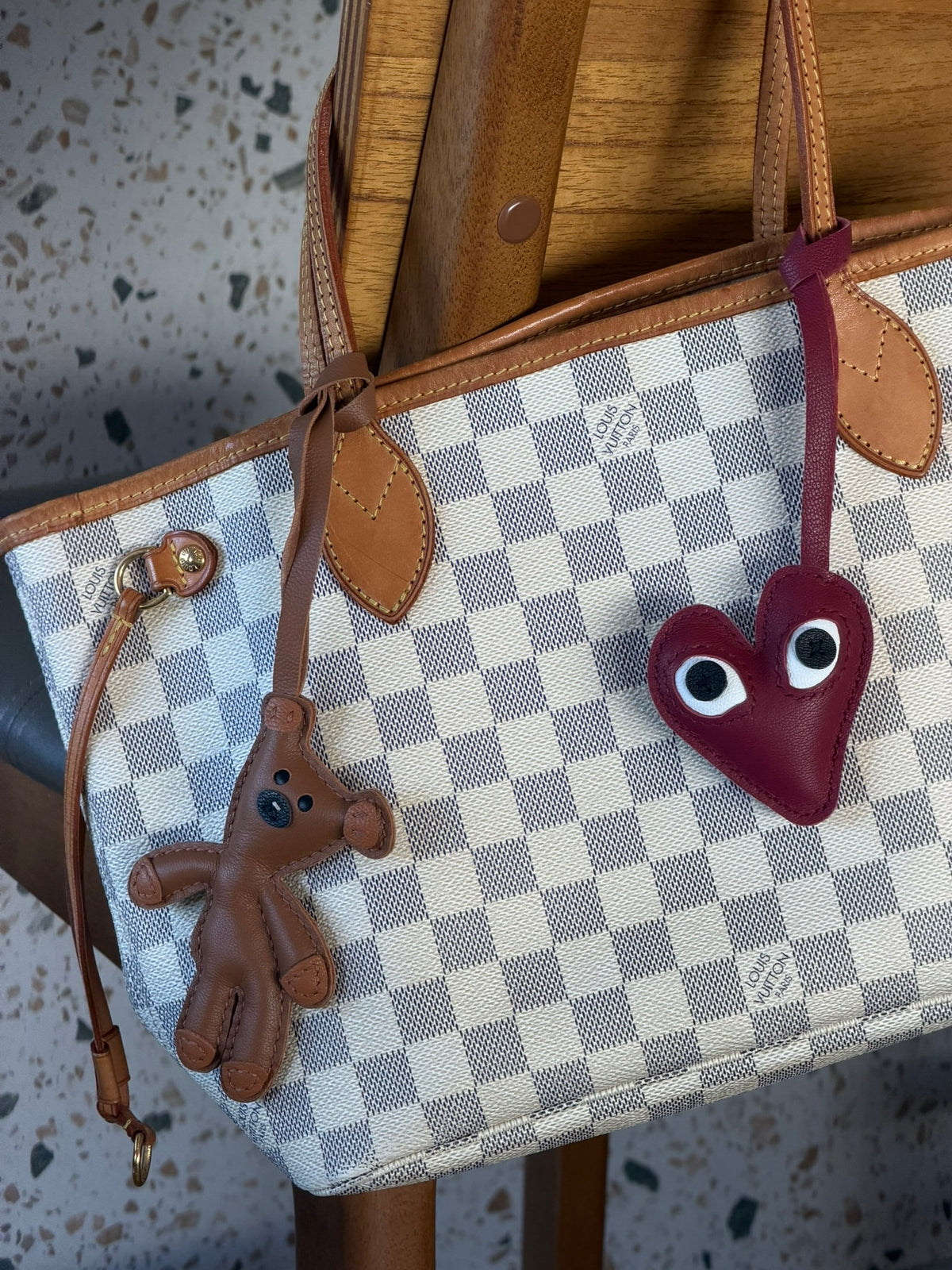 Bag Charm Teddy Mr. Bean