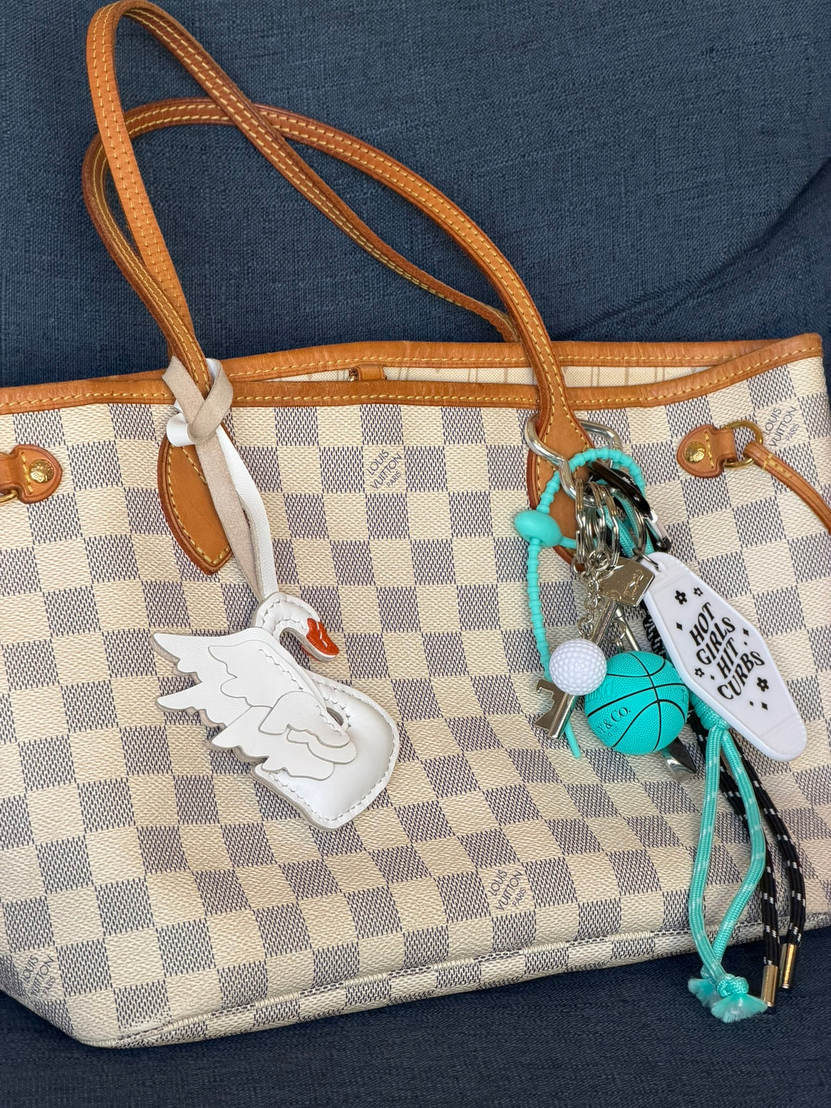 Bag Charm Cisne