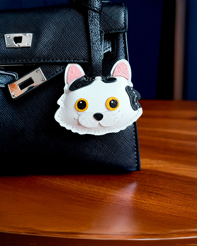 Bag Charm Gato Persa em detalhe para bolsa - Charmme Brasil