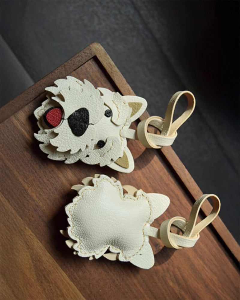 Bag Charm West Highland Terrier preso a bolsa em close - Charmme Brasil