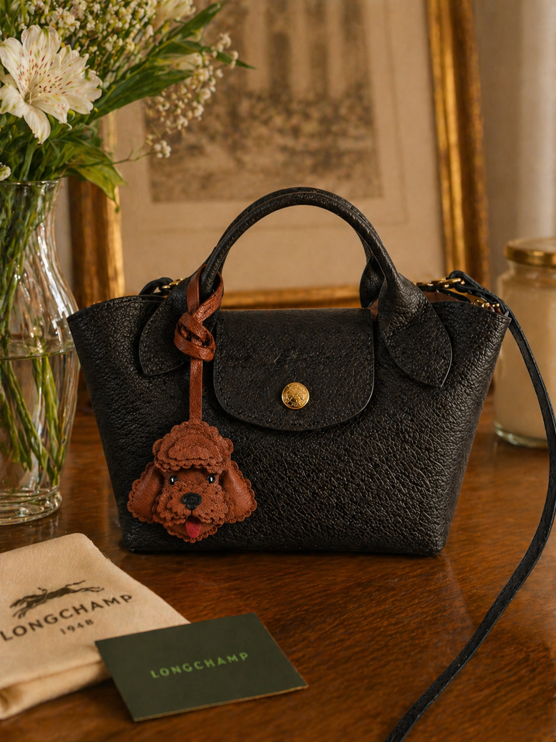 Bag Charm Poodle