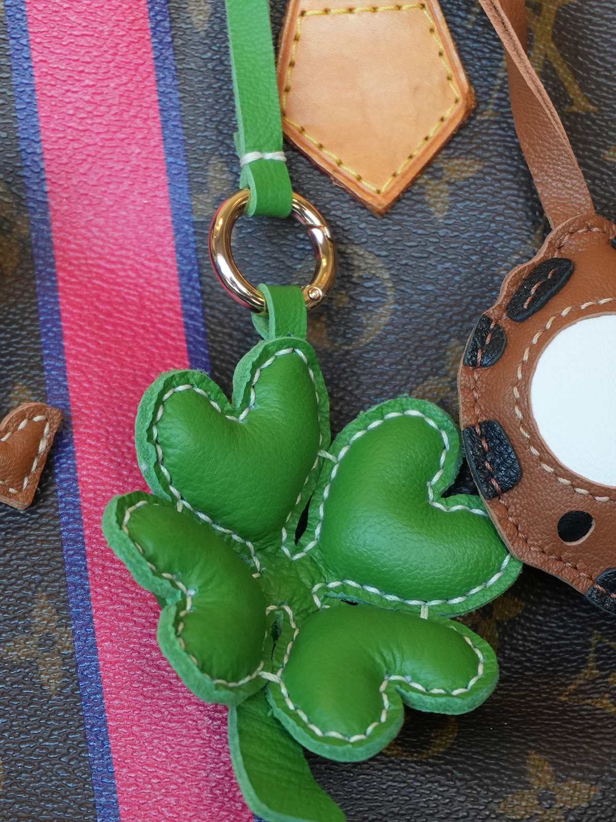 Bag Charm Trevo de 4 Folhas